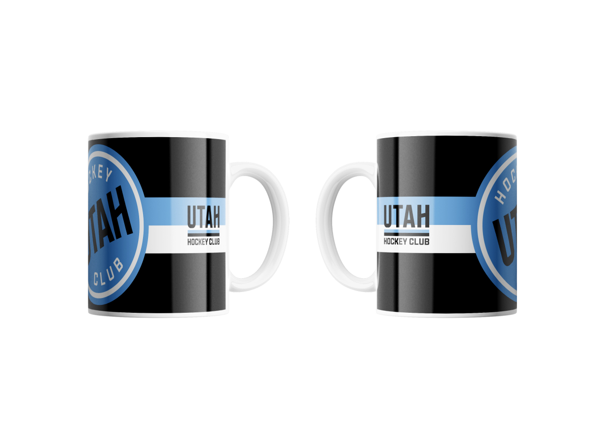 Utah Hockey Club hrníček TRIPLE LOGO (450ml)