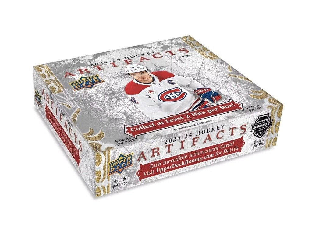 NHL produkty hokejové karty NHL 2024-25 Artifacts Hockey Hobby Box