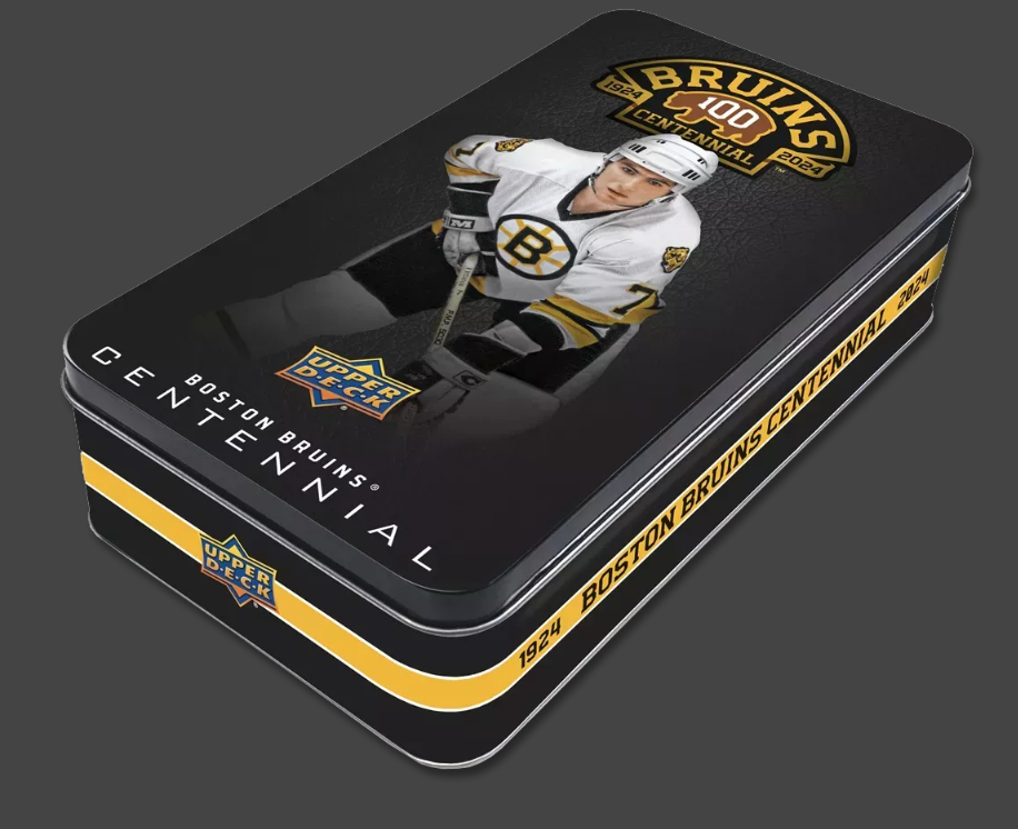 NHL boxy hokejové karty NHL 2023-24 Upper Deck Boston Bruins Centennial Hobby Box