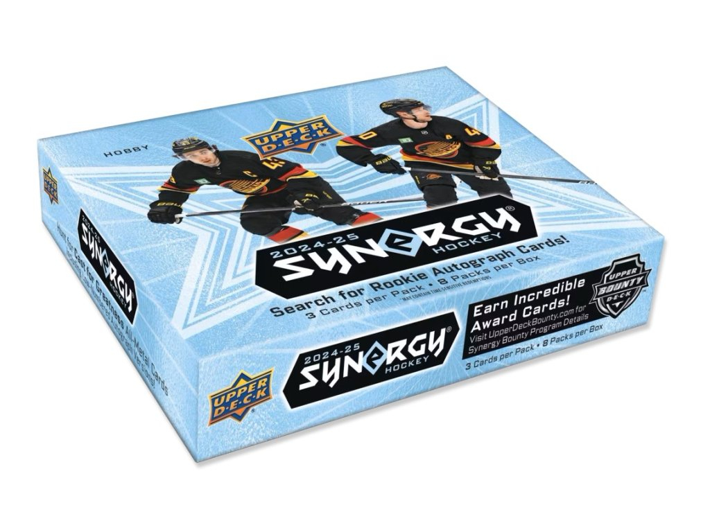 NHL boxy hokejové karty NHL 2024-25 Upper Deck Synergy Hobby Box