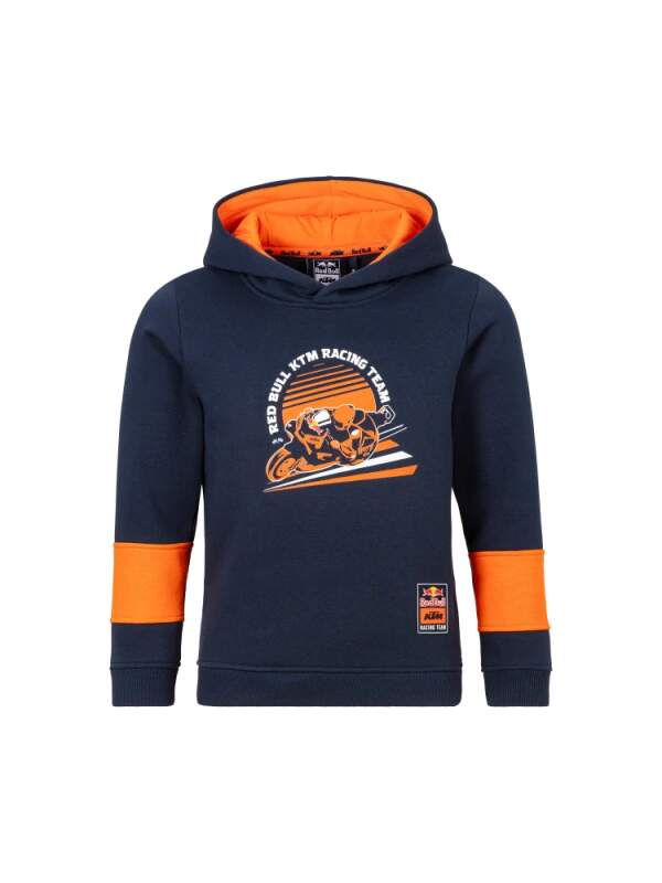 Red Bull KTM dětská mikina s kapucí Grid navy