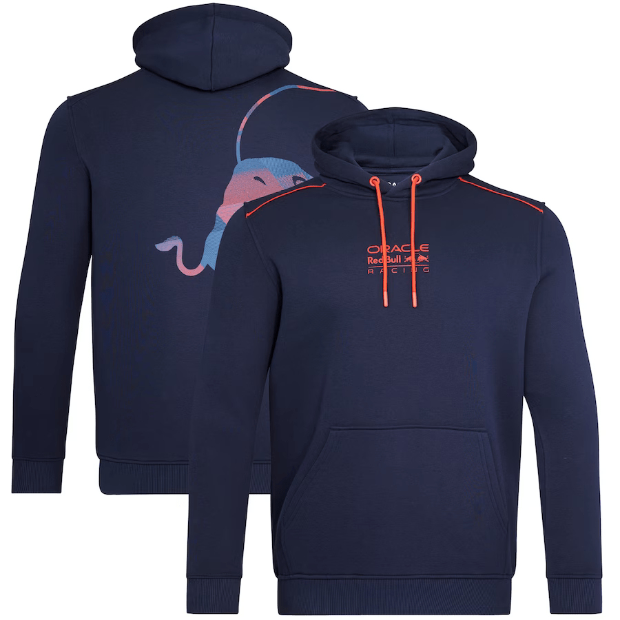 Red Bull Racing pánská mikina s kapucí Graphic navy F1 Team 2023