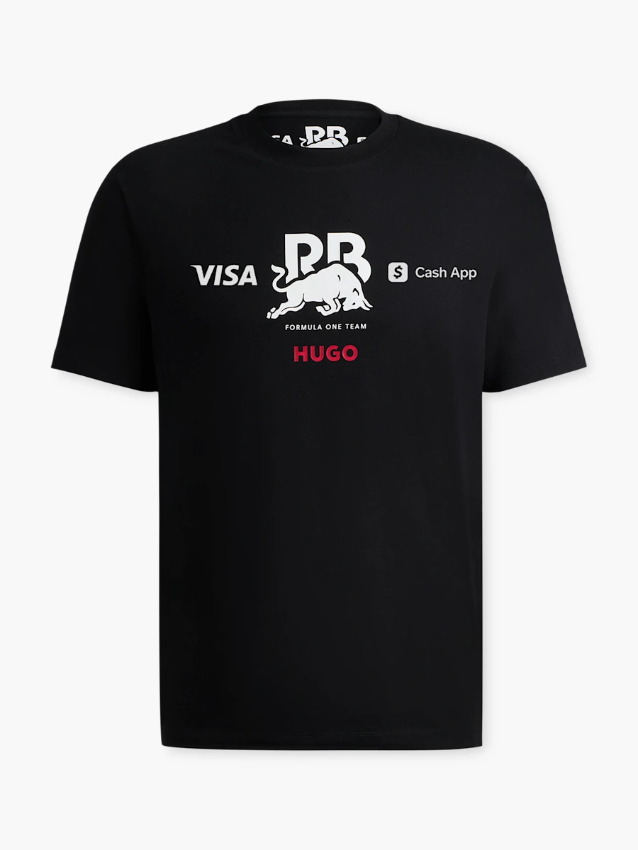 Visa Cash App RB pánské tričko Daniel Ricciardo black F1 Team 2024