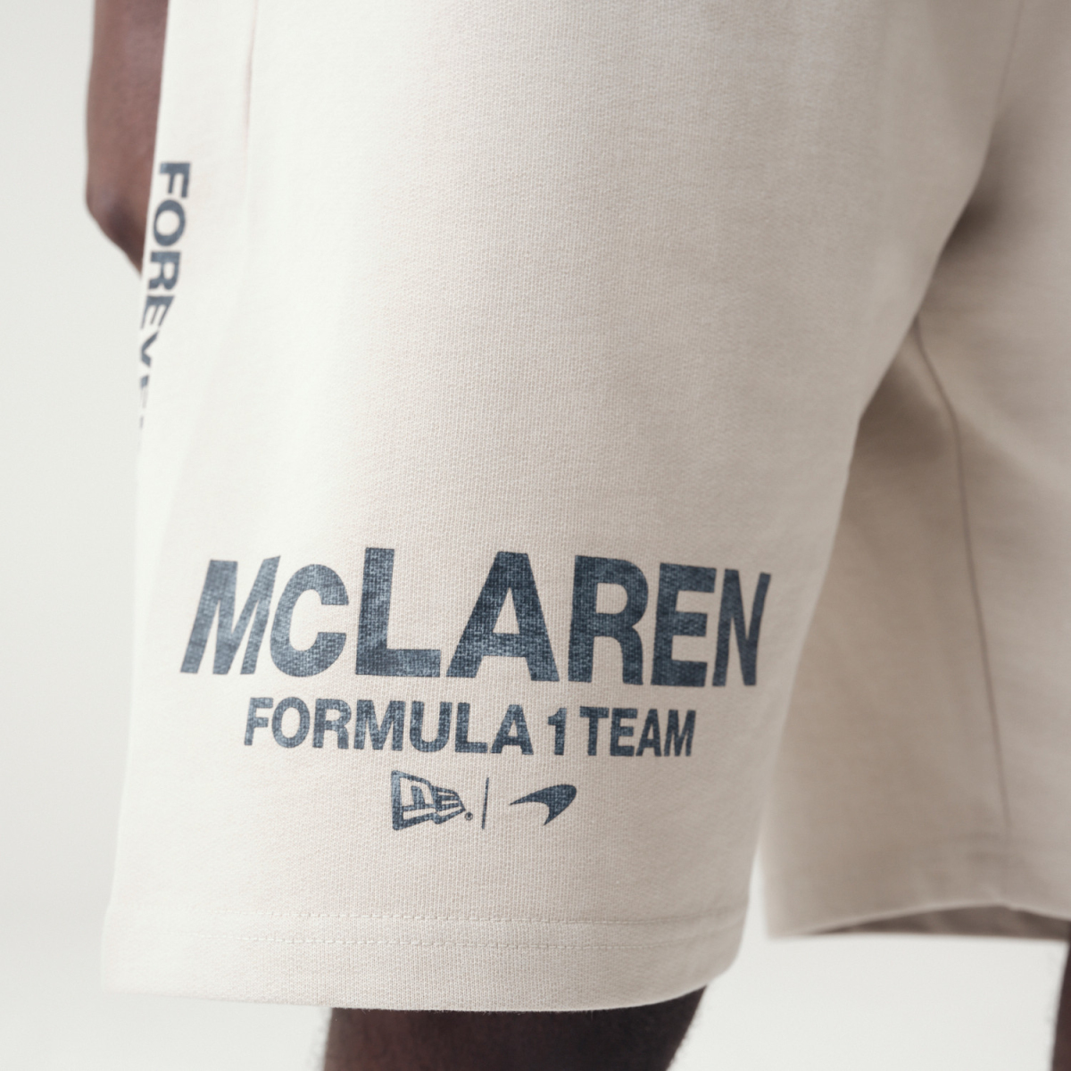 Mclaren Honda pánské kraťasy wordmark logo white F1 Team 2024