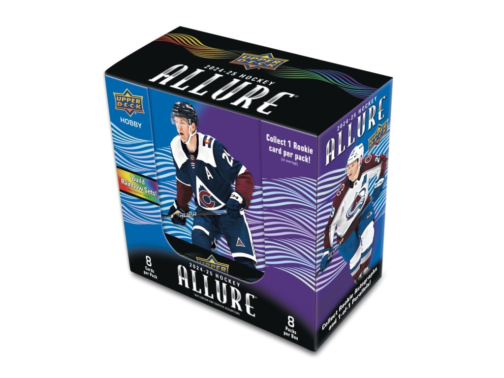NHL boxy hokejové karty NHL 2024-25 Upper Deck Allure Hobby Box