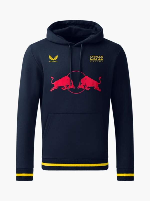 Red Bull Racing pánská mikina s kapucí Sports navy F1 Team 2024
