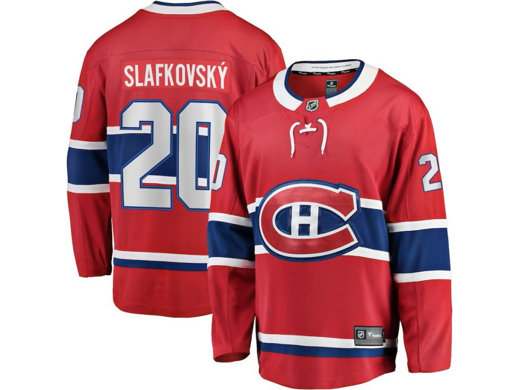 Montreal Canadiens hokejový dres Juraj Slafkovský #20 Breakaway Alternate Jersey 2017/2018