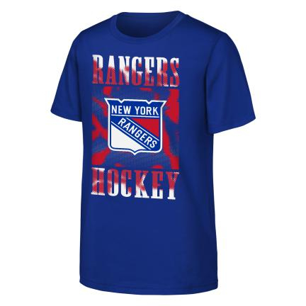New York Rangers dětské tričko Garage Hero blue
