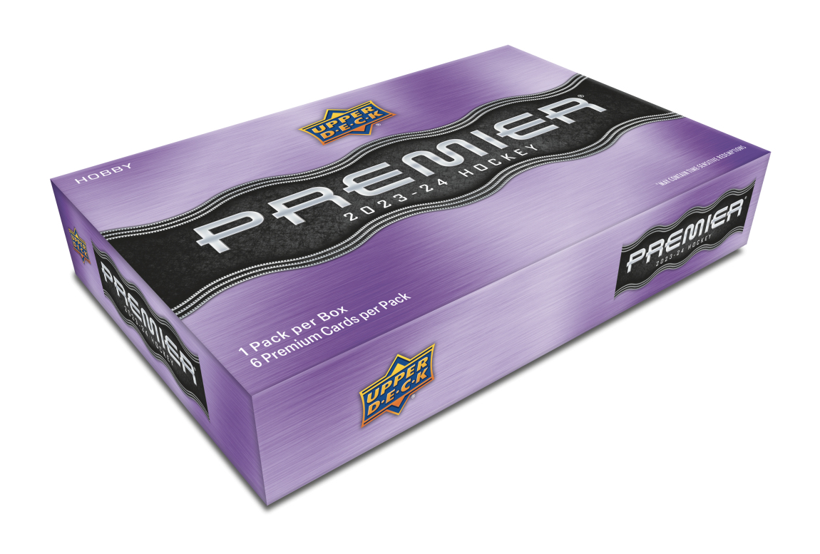 NHL boxy hokejové karty NHL 2023-24 Upper Deck Premier Hockey Hobby Box