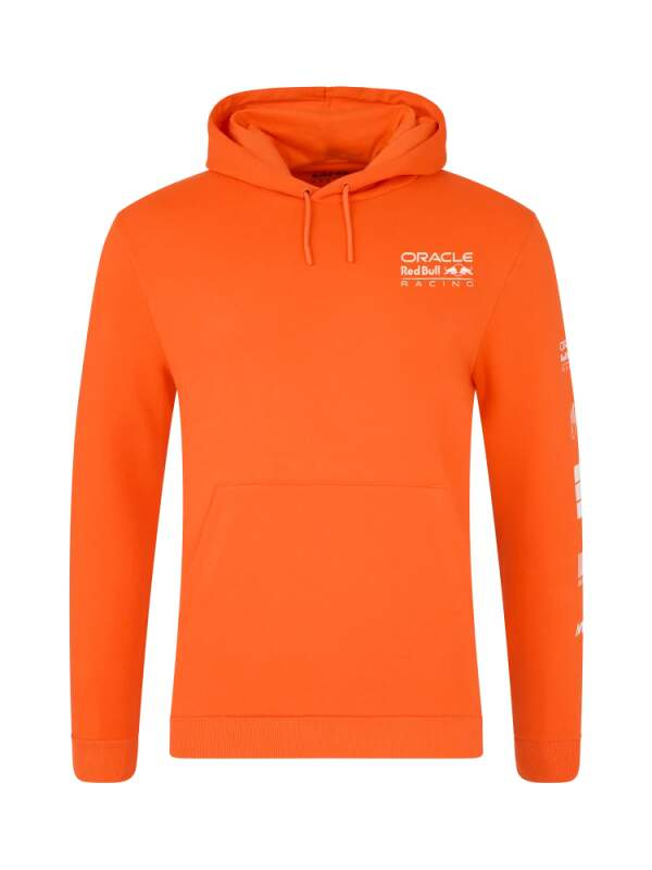 Red Bull Racing pánská mikina s kapucí Max Verstappen MV1 orange F1 Team 2024
