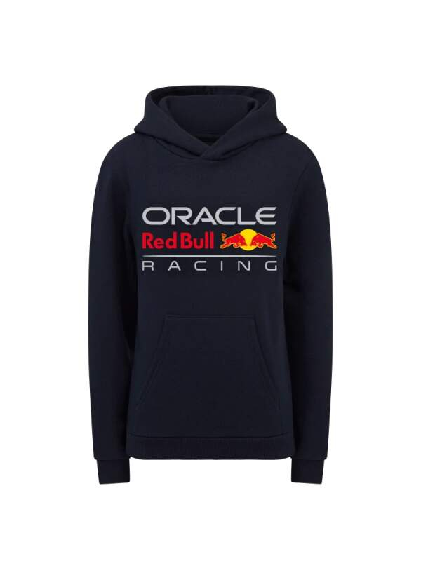 Red Bull Racing dětská mikina s kapucí Core navy F1 Team 2025