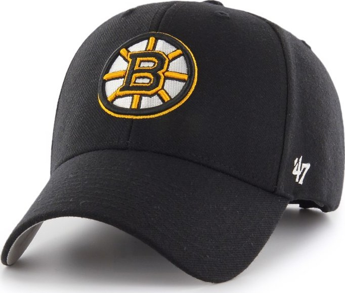 Boston Bruins čepice baseballová kšiltovka MVP logo black