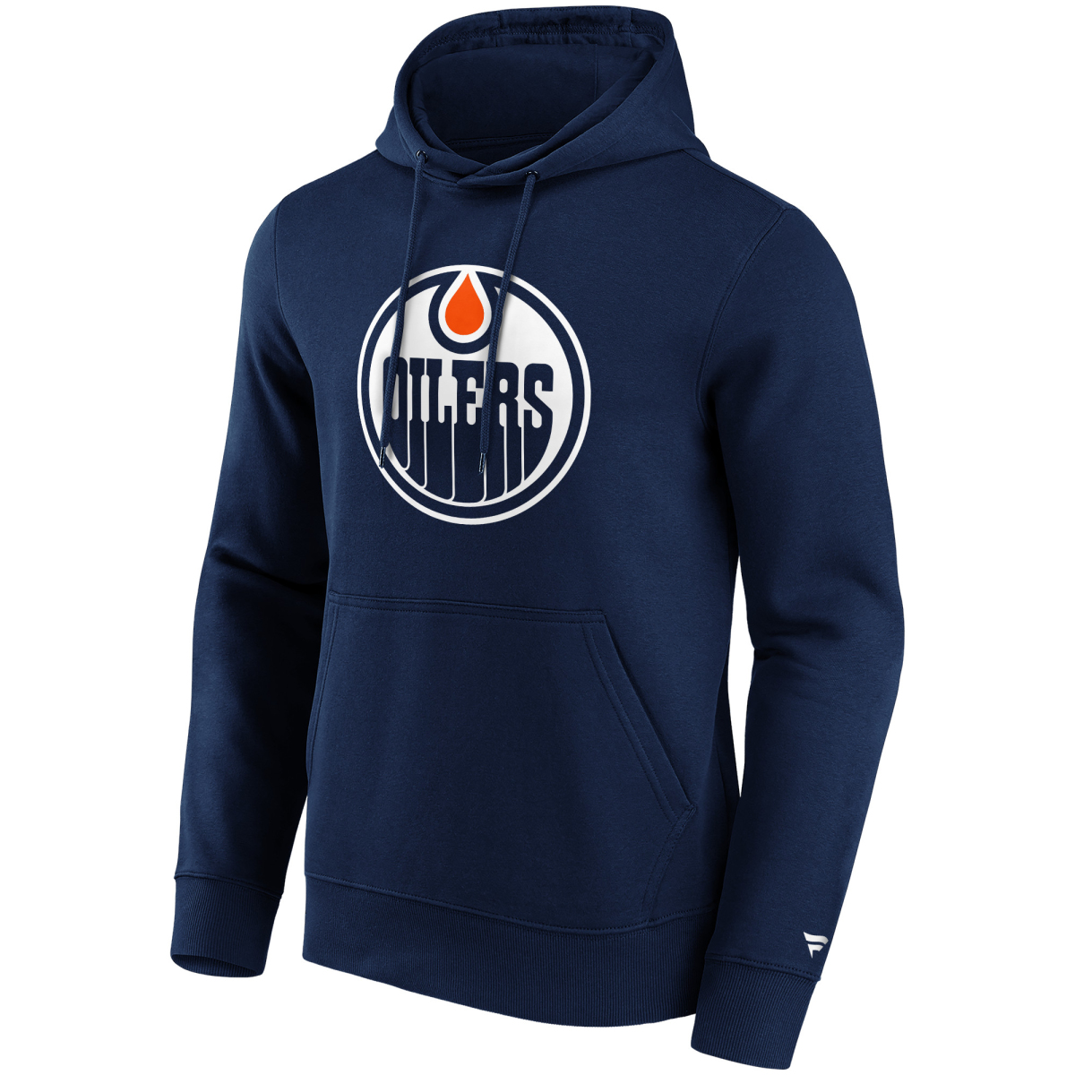 Edmonton Oilers pánská mikina s kapucí Primary Logo Graphic Hoodie navy
