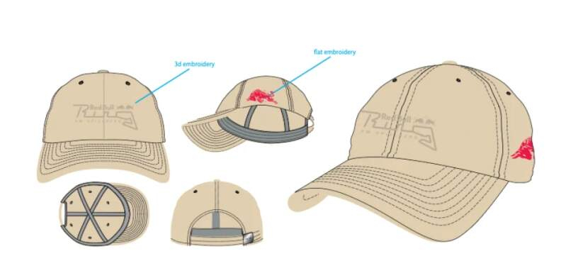 Red Bull Racing čepice baseballová kšiltovka Race light beige