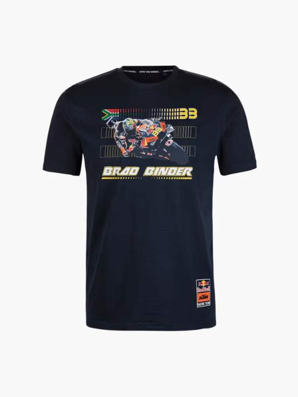 Red Bull KTM dětské tričko #33 Brad Binder Velocity Spirit navy 2025