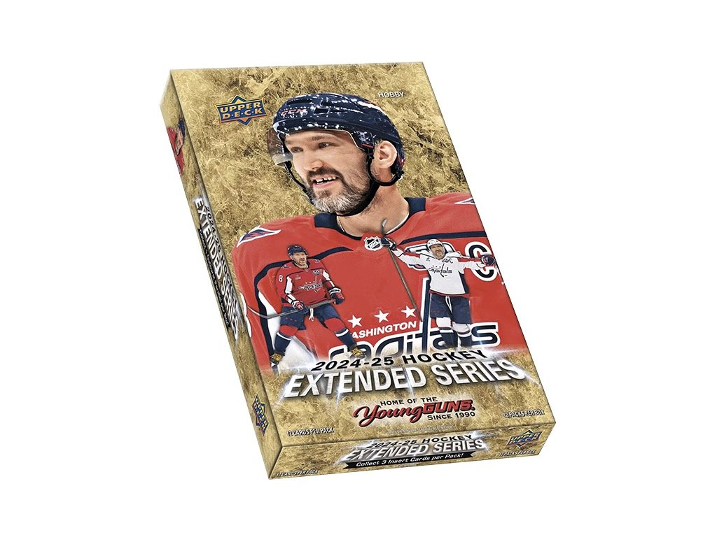 NHL boxy hokejové karty NHL 2024-25 Upper Deck Extended Series Hobby Box