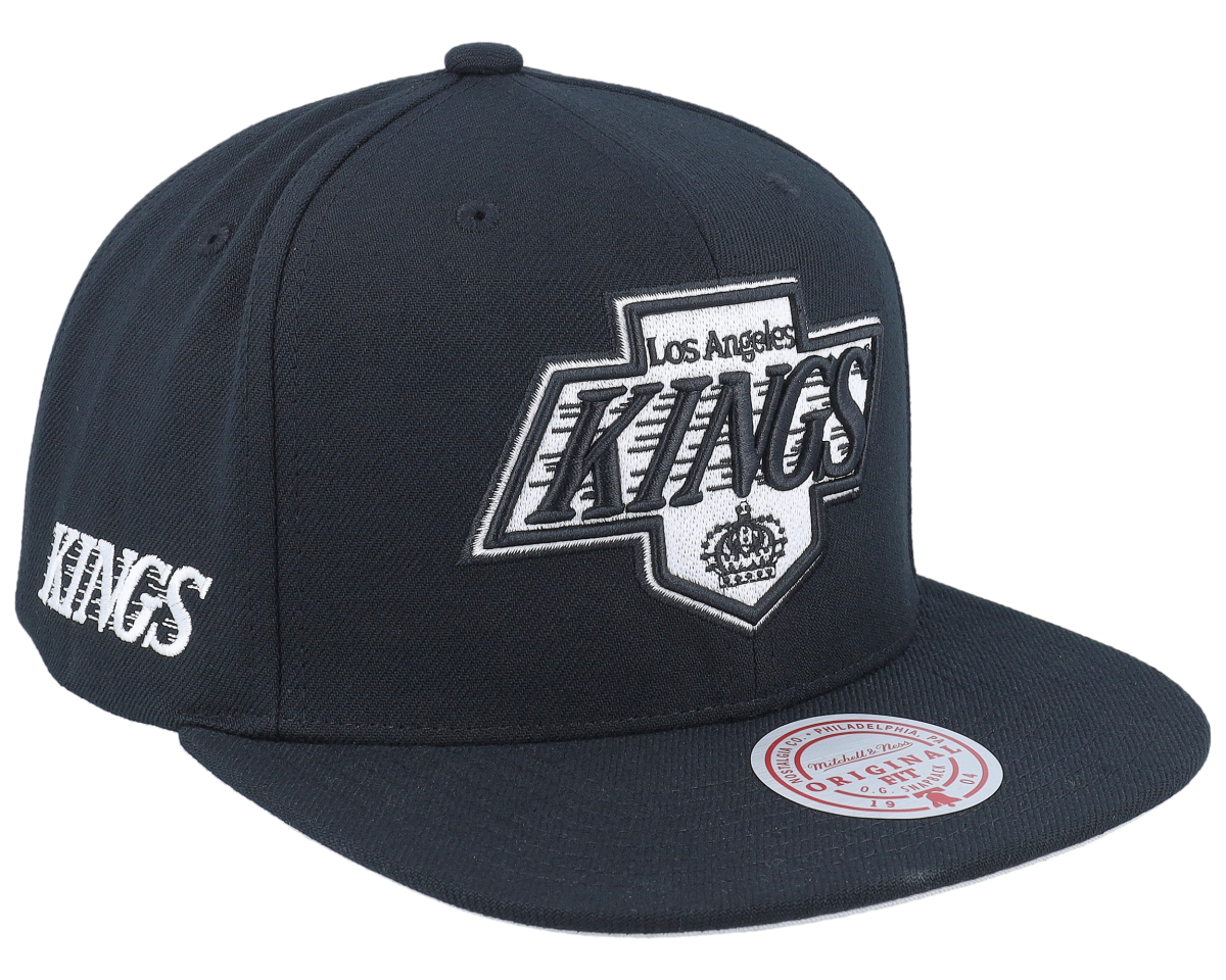 Los Angeles Kings čepice flat kšiltovka Evergreen Black White Snapback Vntg