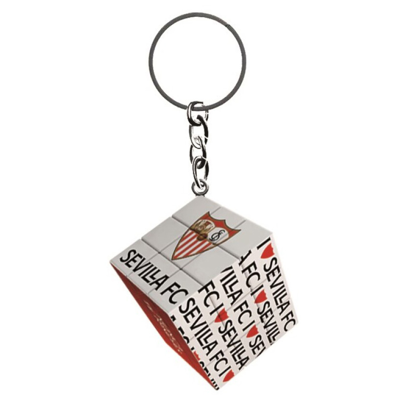 FC Sevilla přívěšek na klíče rubik