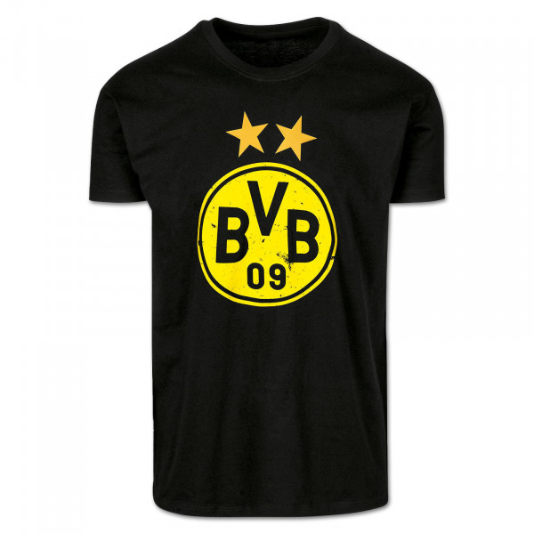 Borussia Dortmund pánské tričko Logo black