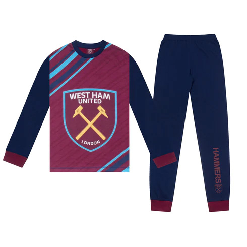 West Ham United dětské pyžamo Long navy