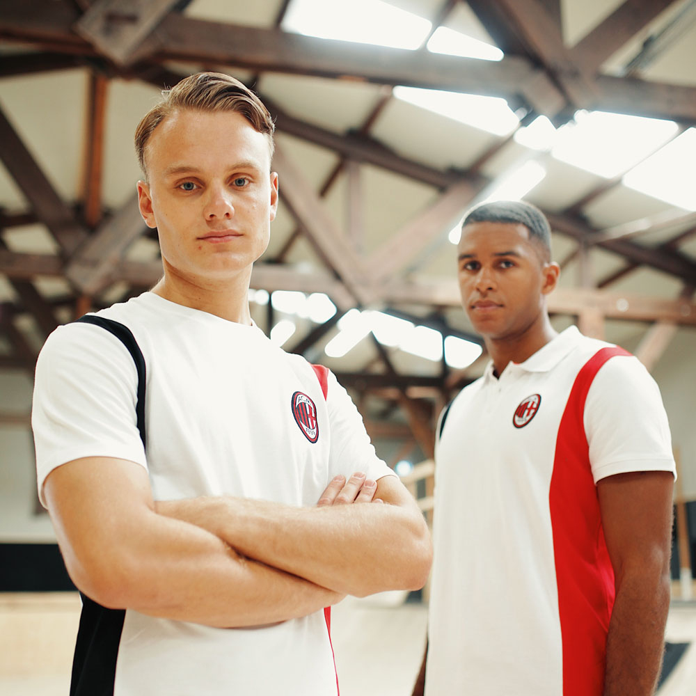 AC Milan pánské tričko Logo white