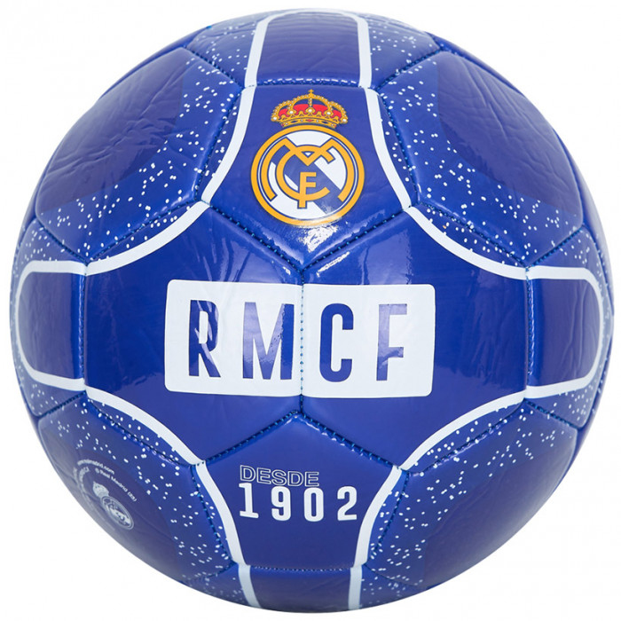 Real Madrid fotbalový míč No58 blue