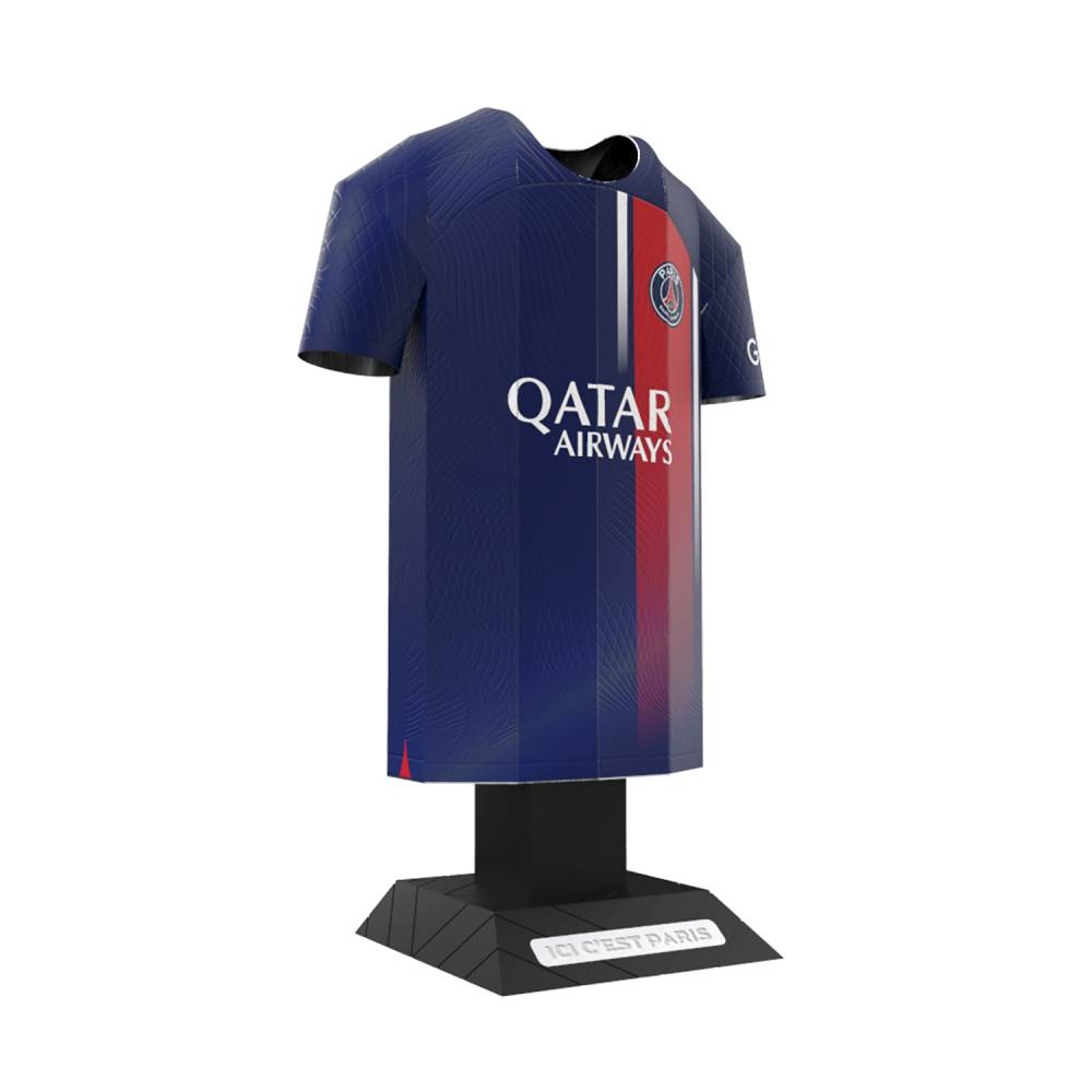 Paris Saint Germain 3D kovový model Home Jersey 2023/24 Kit