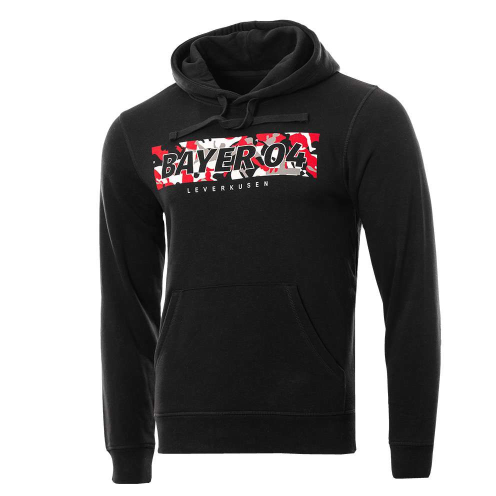Bayern Leverkusen pánská mikina s kapucí Camouflage