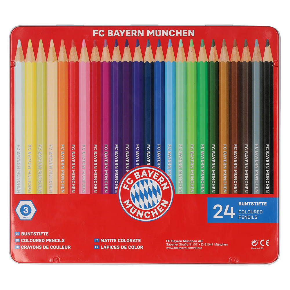 Bayern Mnichov pastelky 12 pcs colour