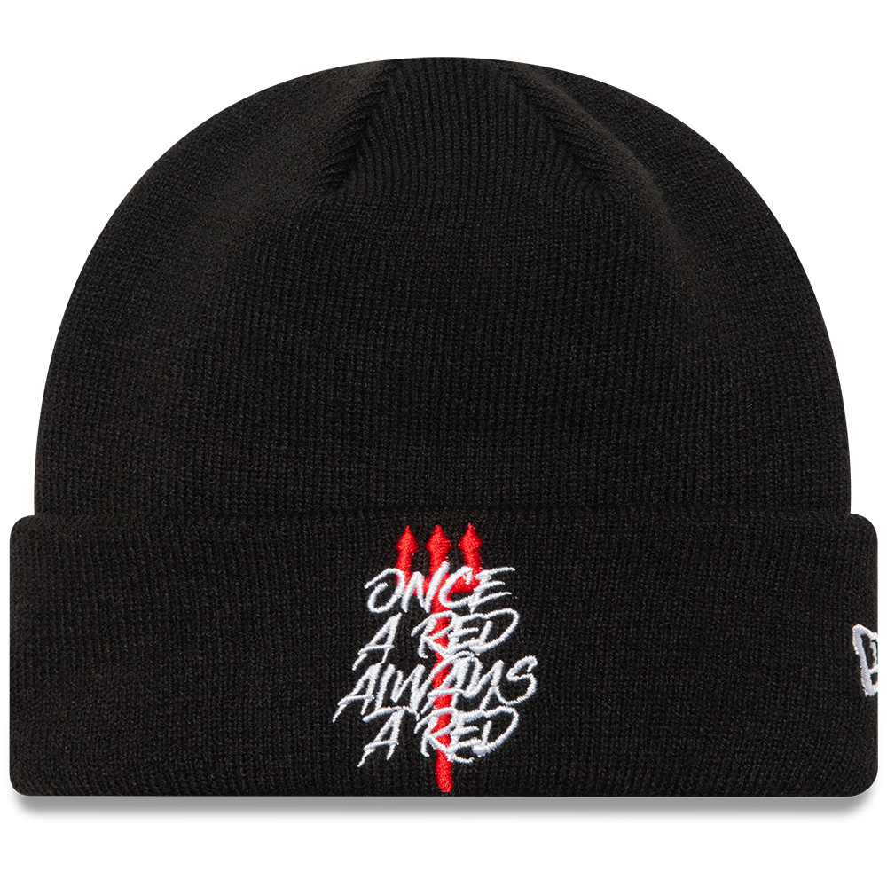 Manchester United dětská zimní čepice Always Red Black