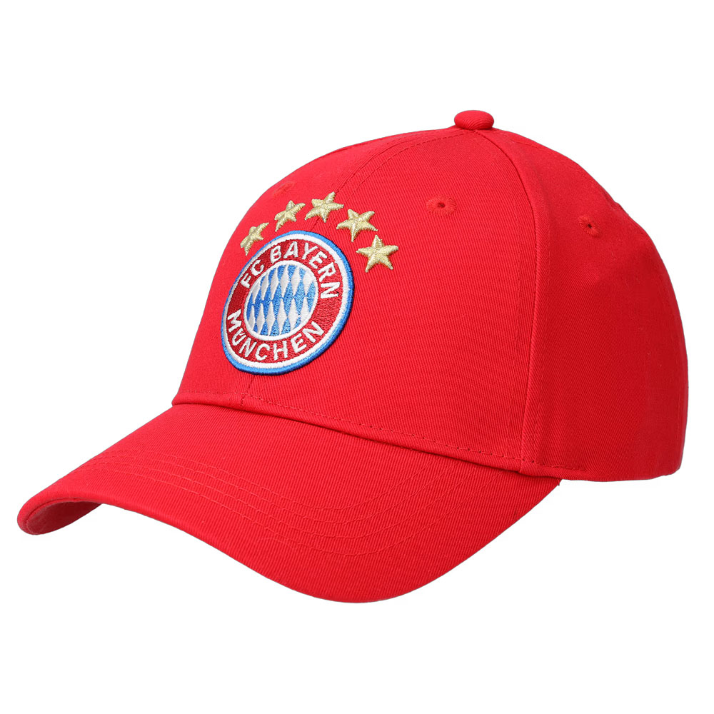 Bayern Mnichov dětská čepice baseballová kšiltovka Crest red