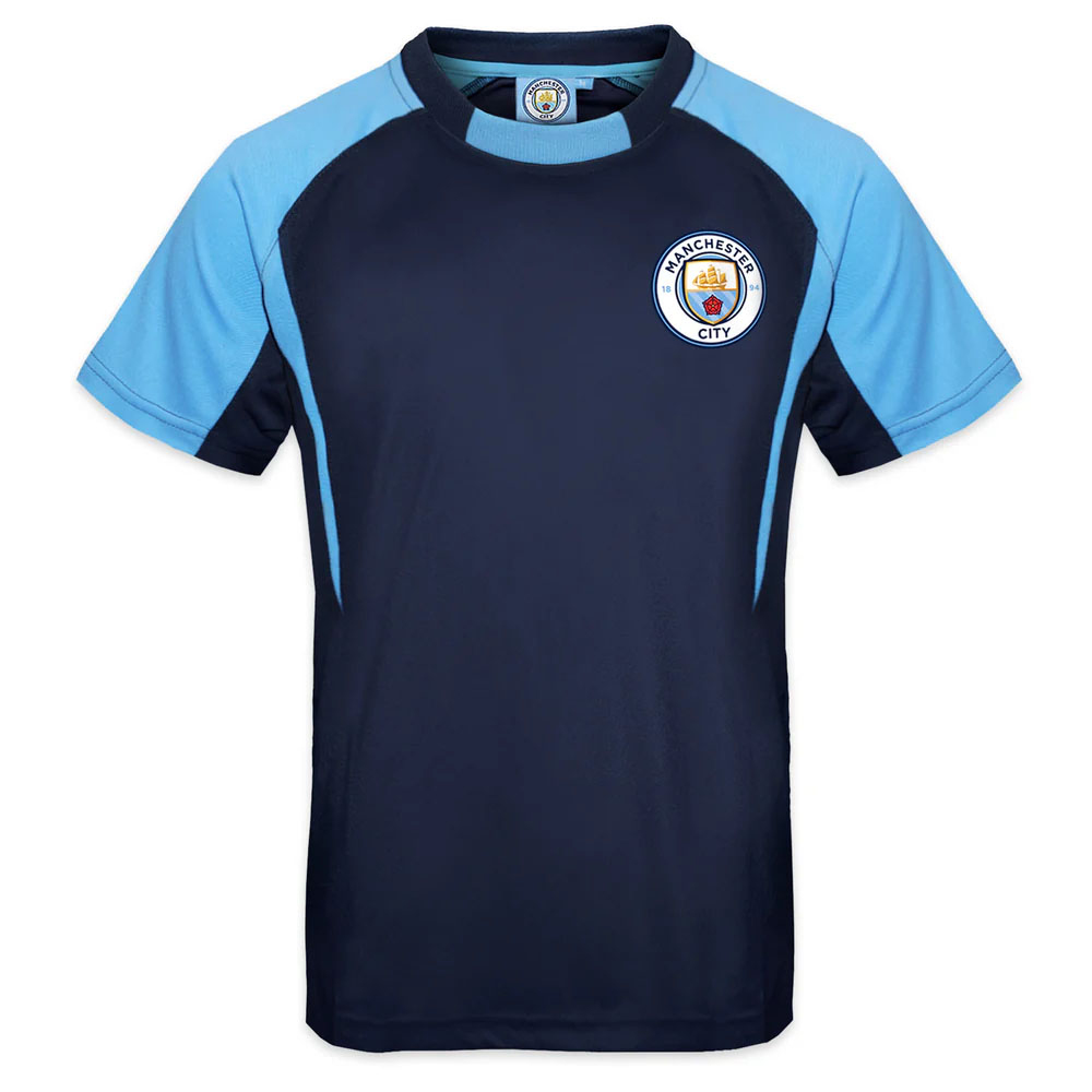 Manchester City dětský fotbalový dres Poly navy