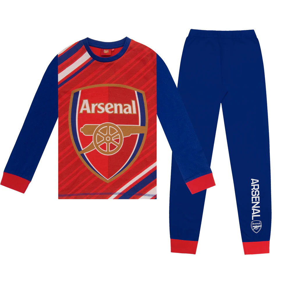 FC Arsenal dětské pyžamo Long red
