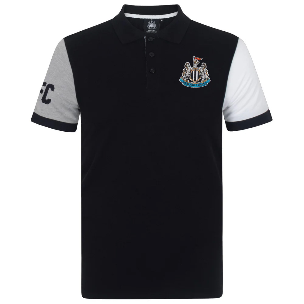 Newcastle United pánské polo tričko Contrast black