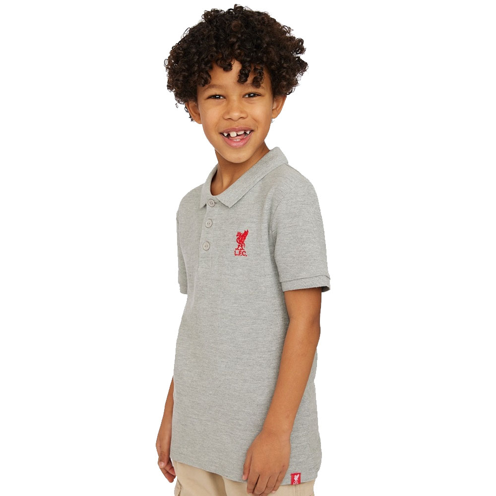 FC Liverpool dětské polo tričko grey
