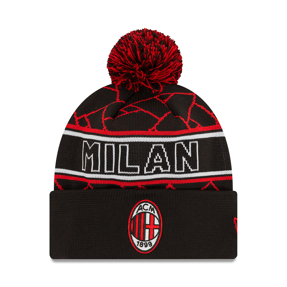 AC Milan zimní čepice Spring Sport black
