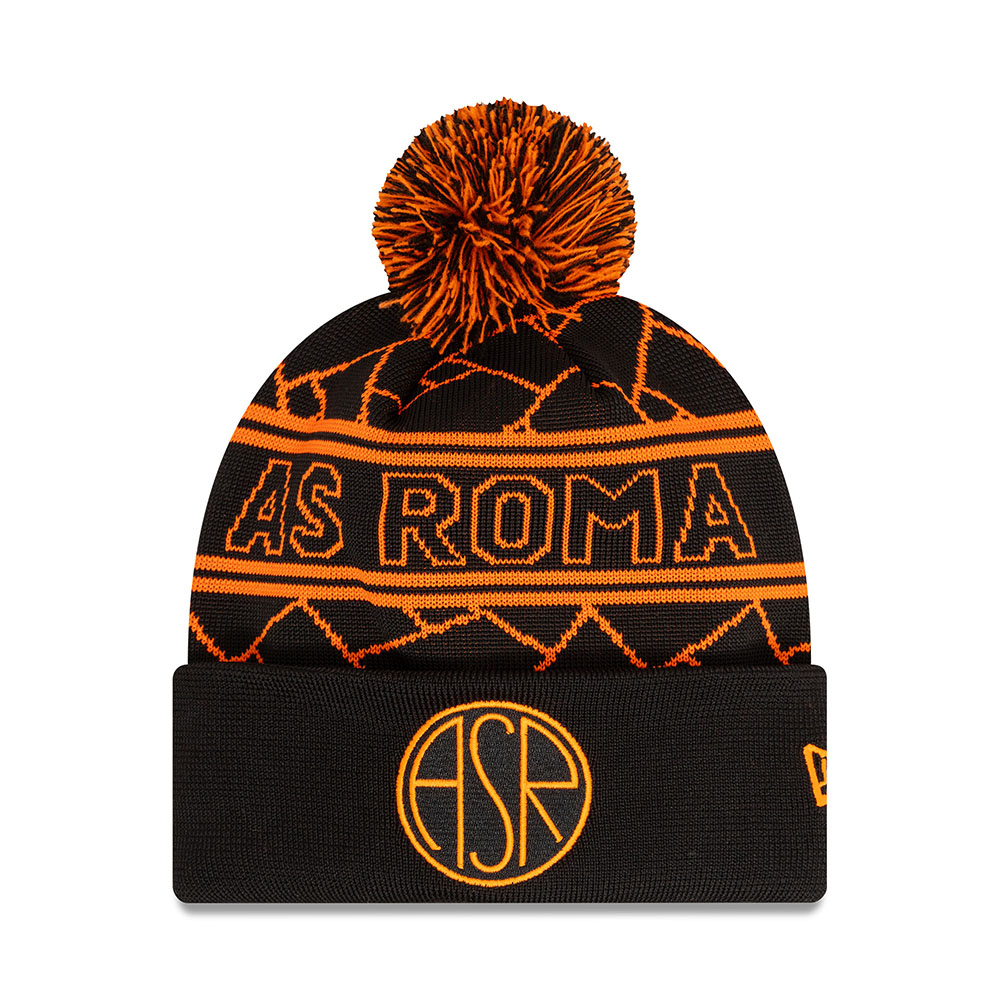 AS Roma zimní čepice Spring Sport black