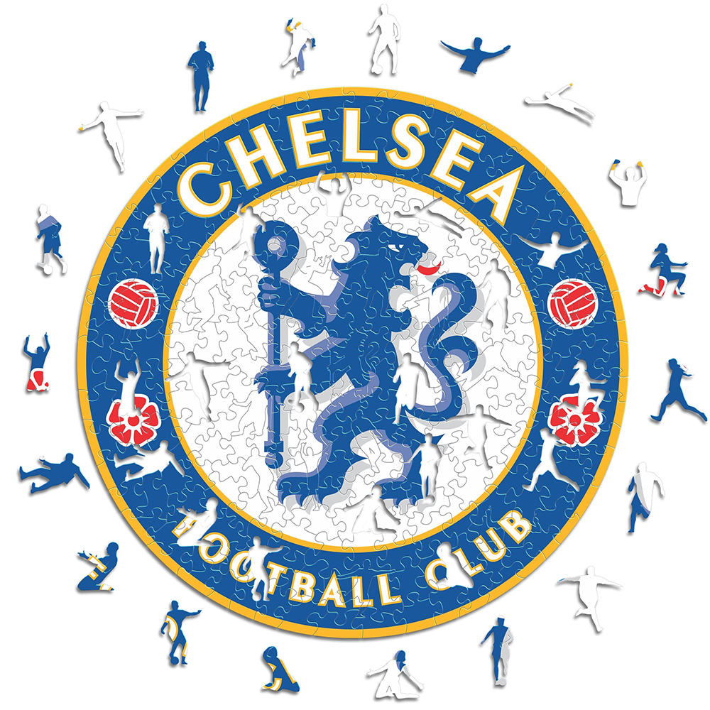 FC Chelsea dřevěné puzzle Crest 150 ks