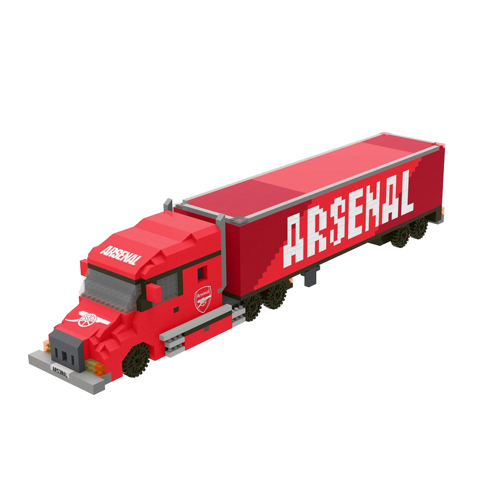 FC Arsenal stavebnice Truck 1480 pcs