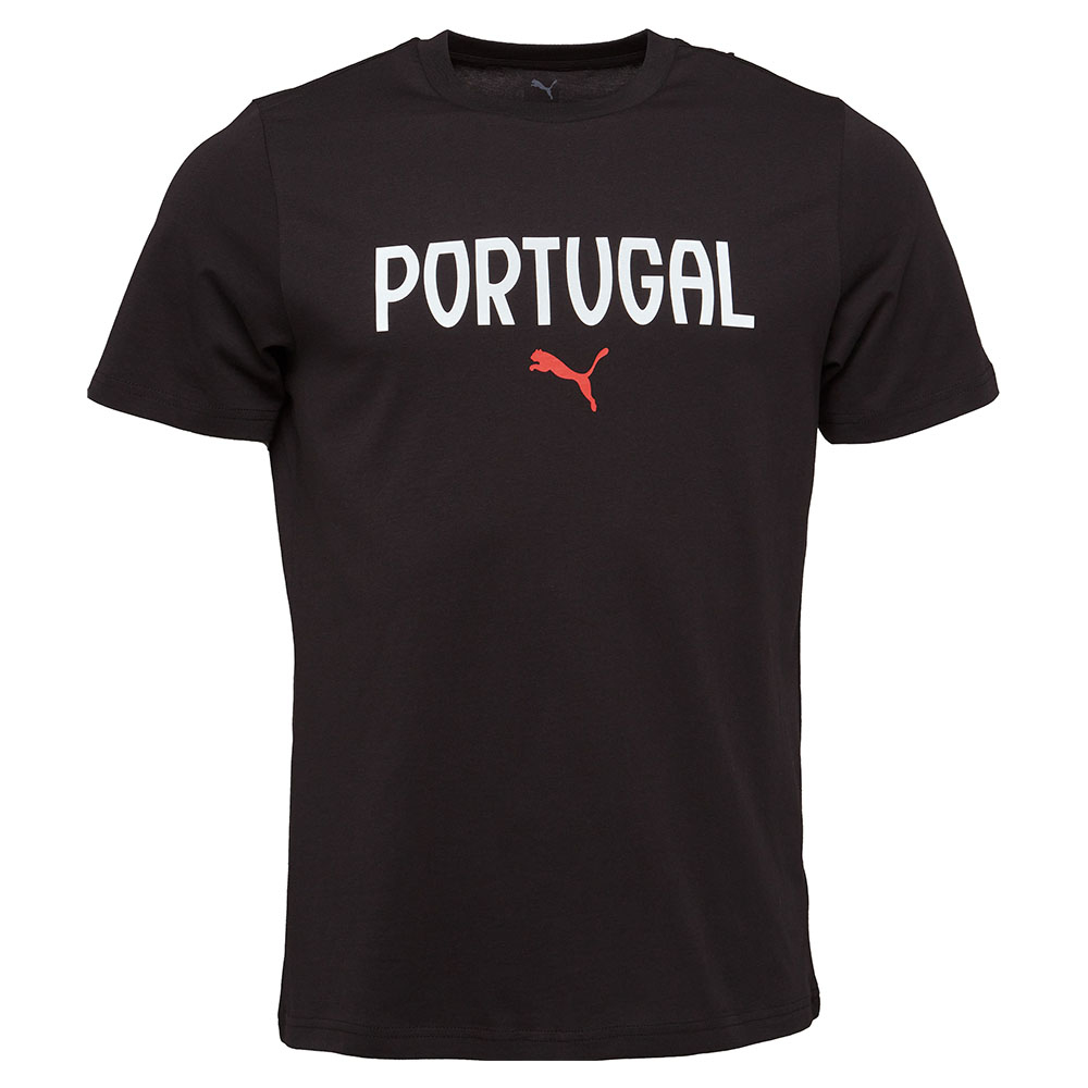 Fotbalové reprezentace pánské tričko Portugal fblNRGY black