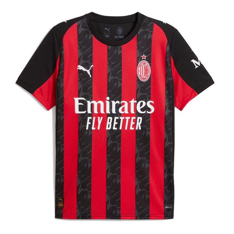 AC Milan fotbalový dres official replica 25/26 home
