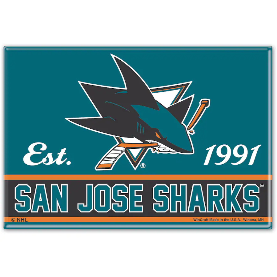 San Jose Sharks magnetka logo