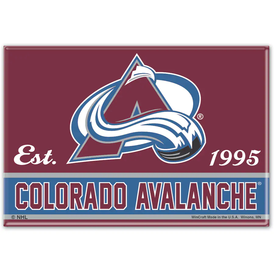 Colorado Avalanche magnetka logo