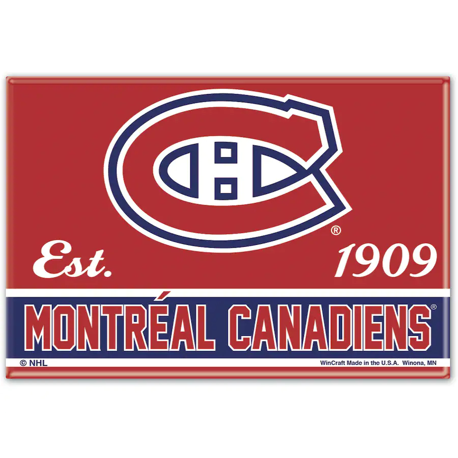 Montreal Canadiens magnetka logo
