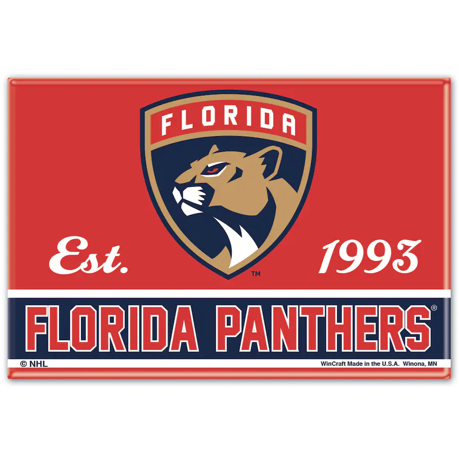 Florida Panthers magnetka logo