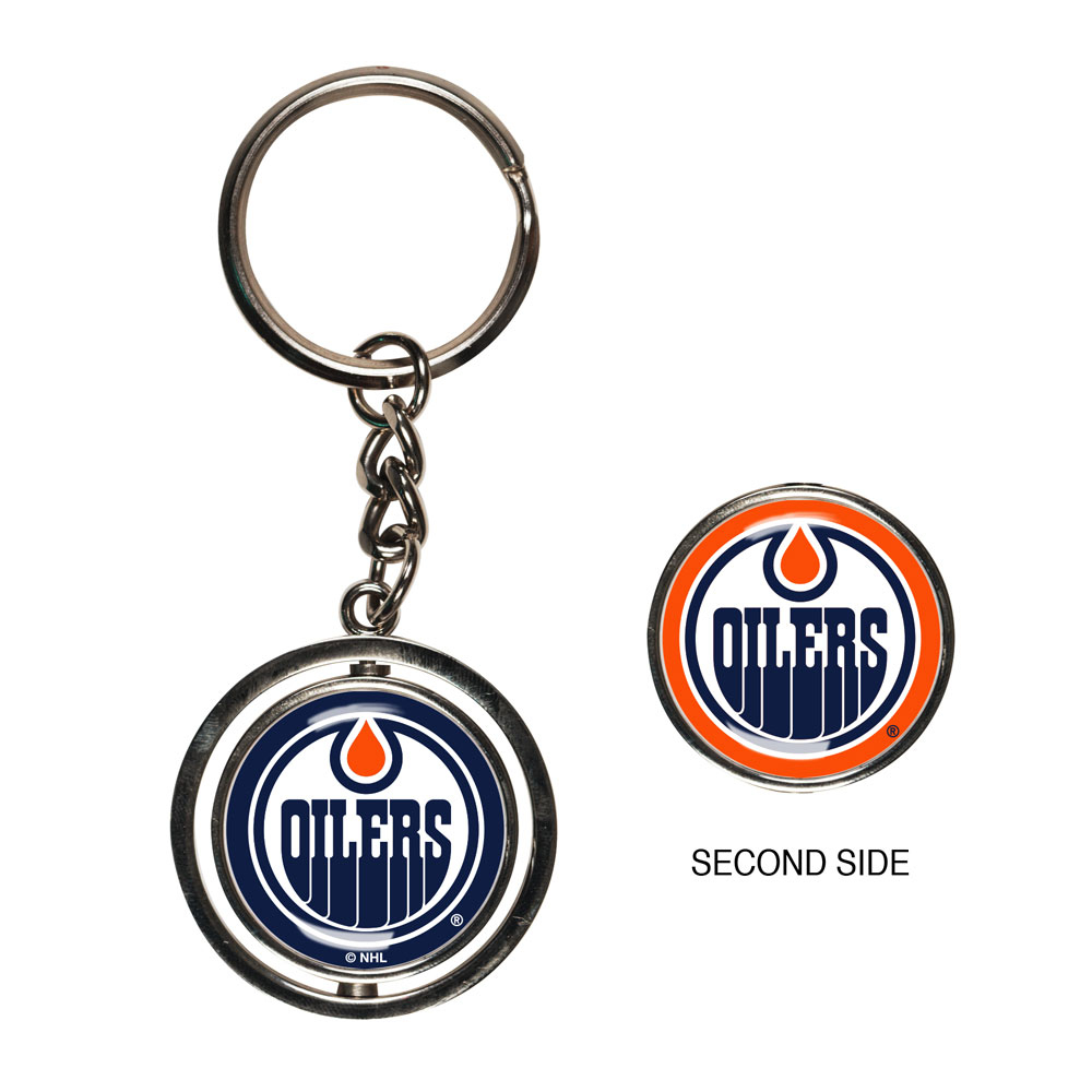 Edmonton Oilers přívěšek na klíče Spinner Key Ring