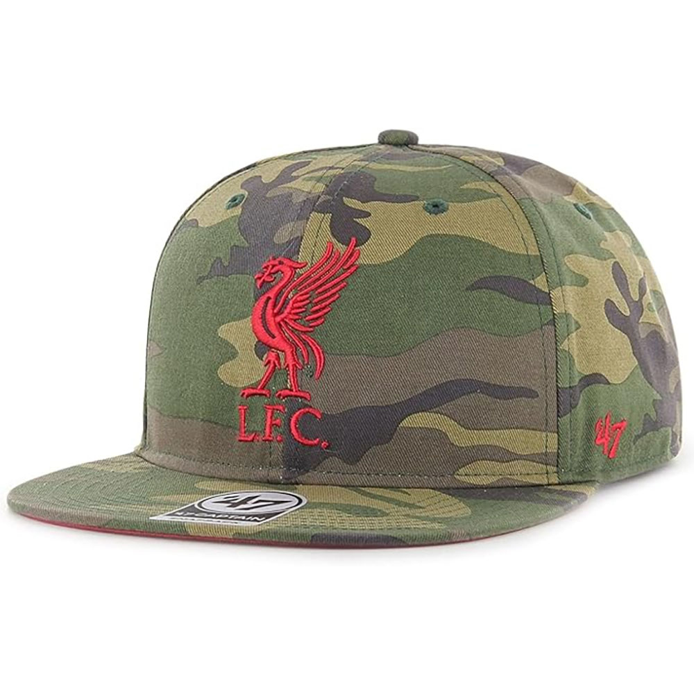 FC Liverpool čepice flat kšiltovka Snapback Camo