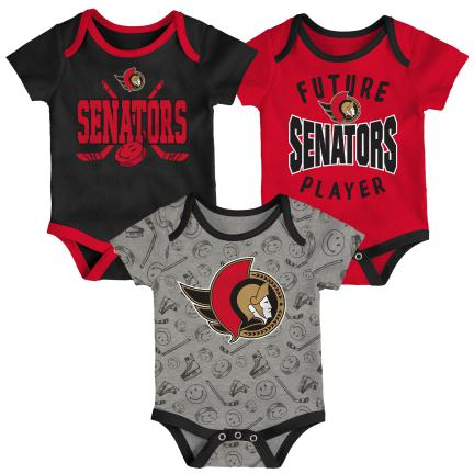 Ottawa Senators dětské body Full Strength Ss Creeper Set