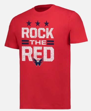 Washington Capitals pánské tričko 47 Hometown red