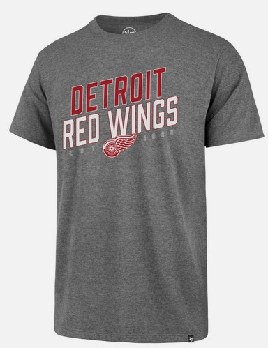 Detroit Red Wings pánské tričko 47 Echo gray